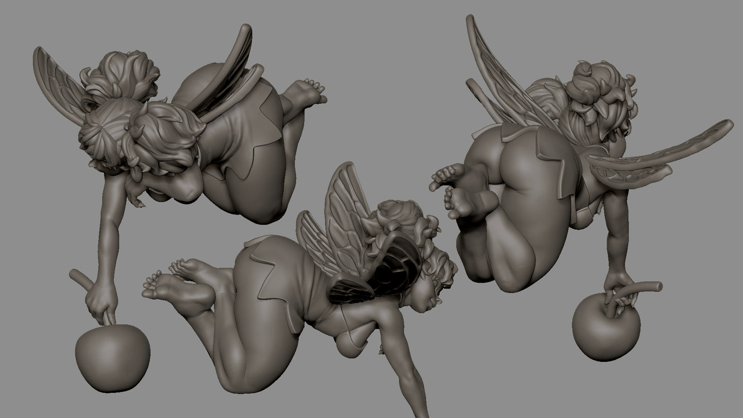 Thistle the Drunken Fairy Miniature - by Mayatomr