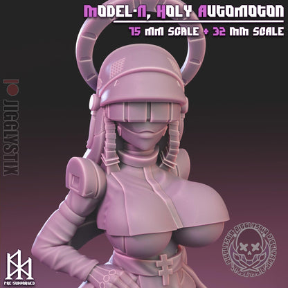Model-N, the Holy Automoton Miniature - by Jigglystix