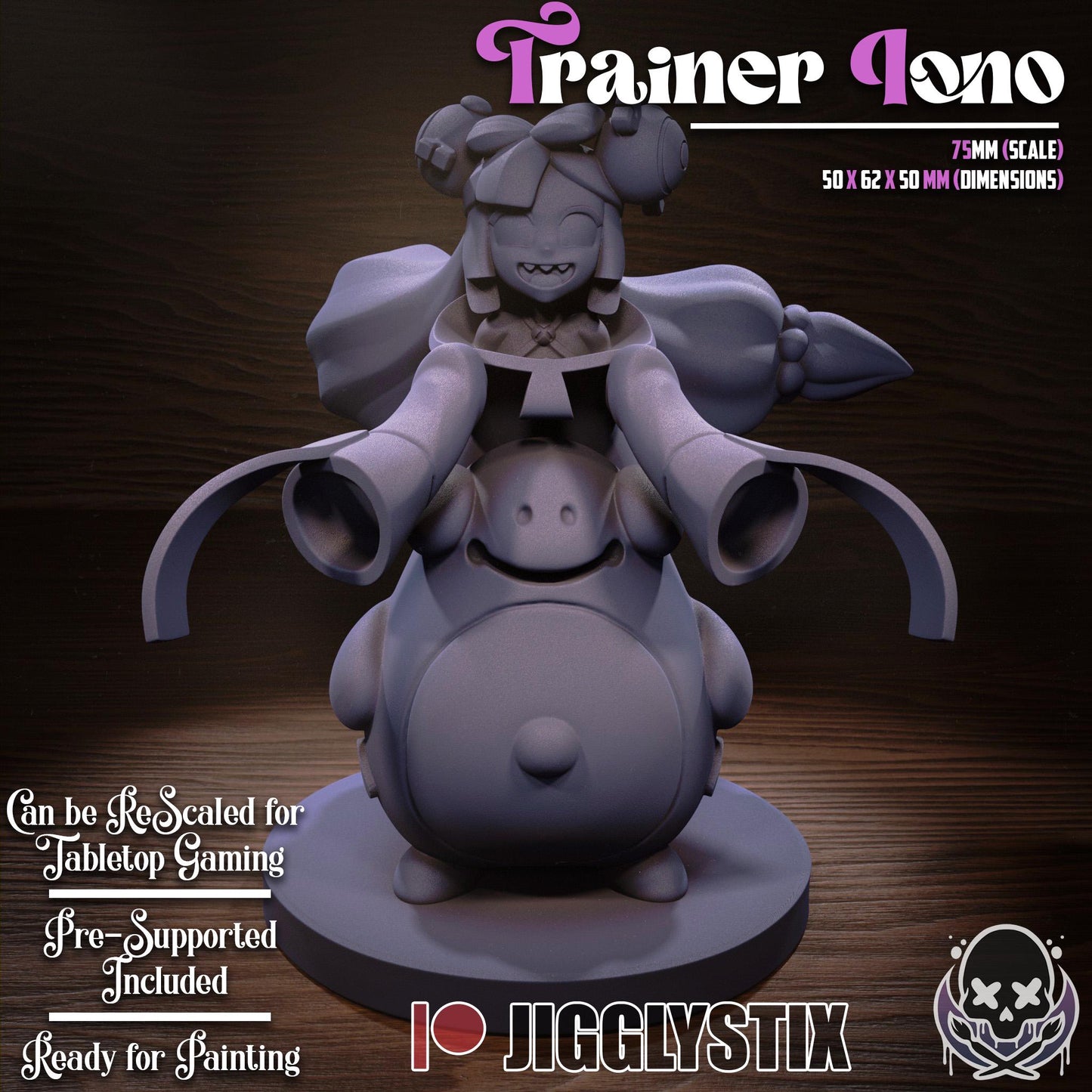 Trainer Iono Miniature - by Jigglystix