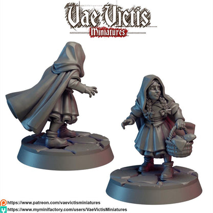 Red Riding Hood Miniature - by Vae Victis Miniatures