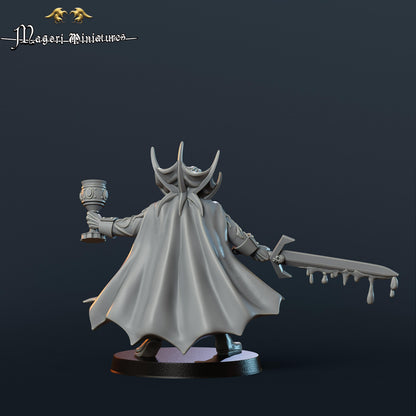 Vampire Noble Enraged Miniature - by Magori Miniatures