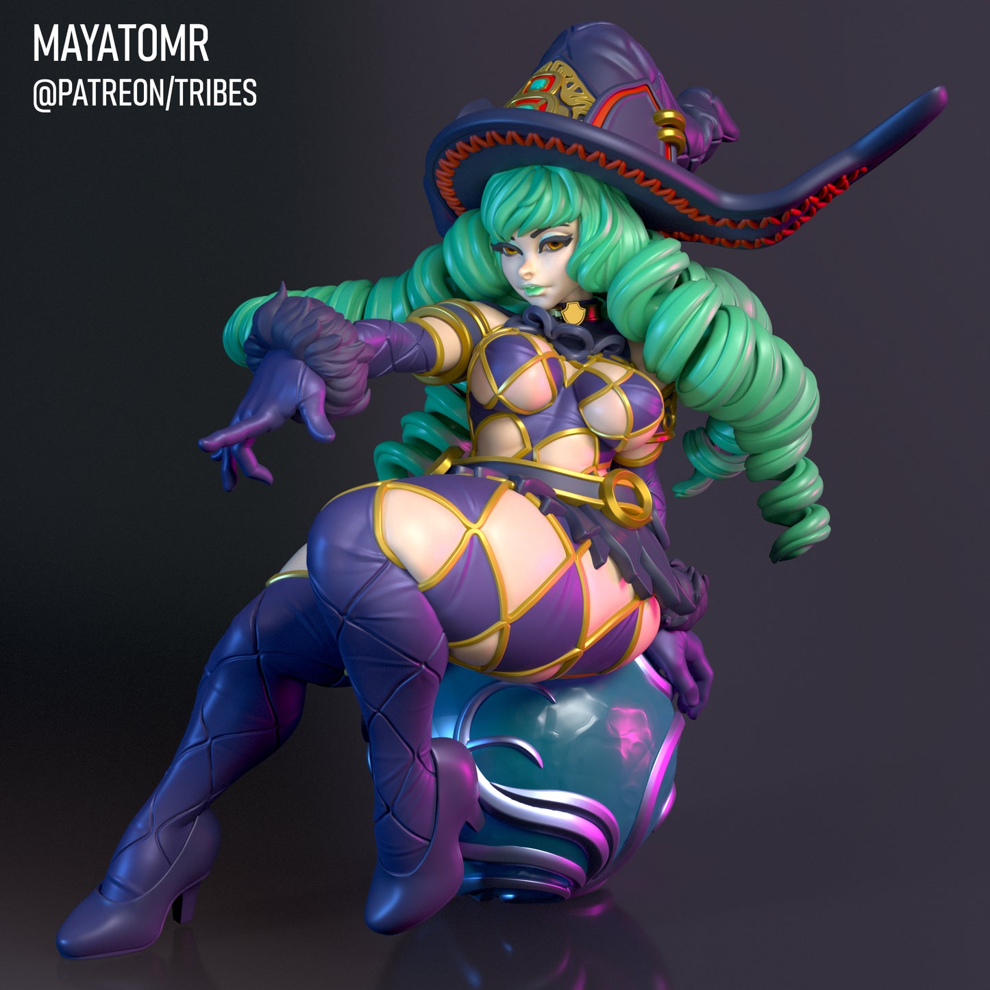 Fleur the Signet Witch Miniature - by Mayatomr