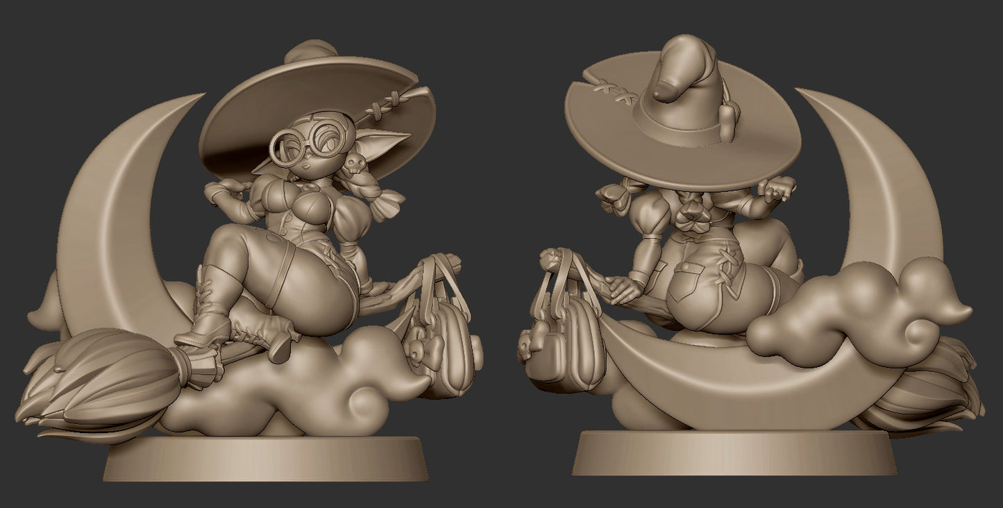Goblin Witch Miniature - by Mayatomr
