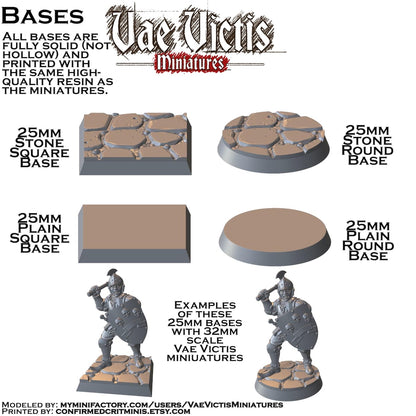 Halfling Hooded Thief Miniature - by Vae Victis Miniatures