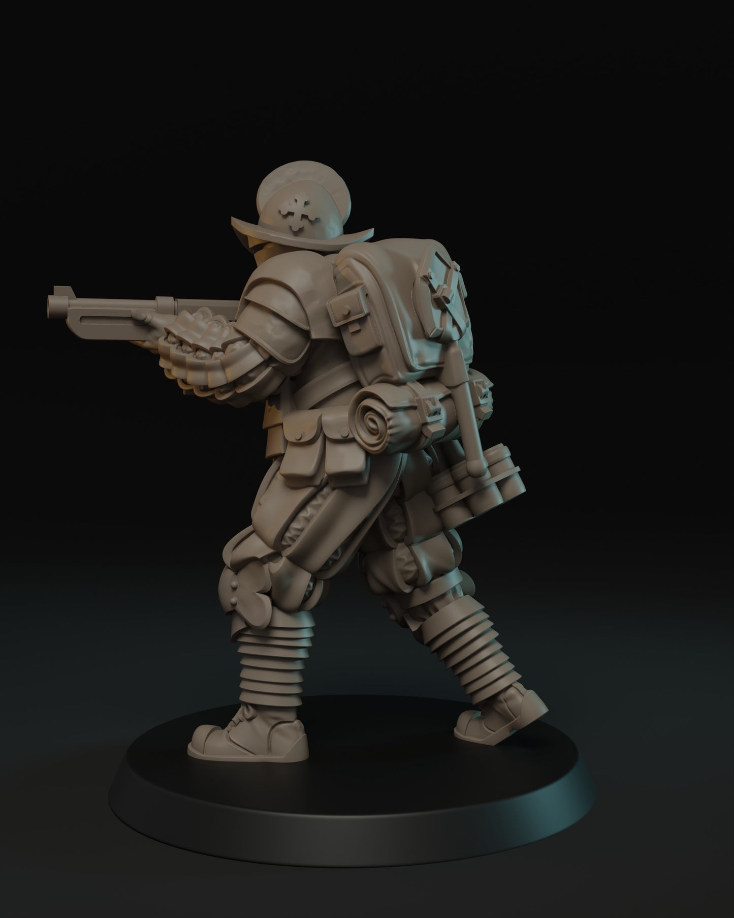 Papal Combat Engineer Miniature - JK Remo Models