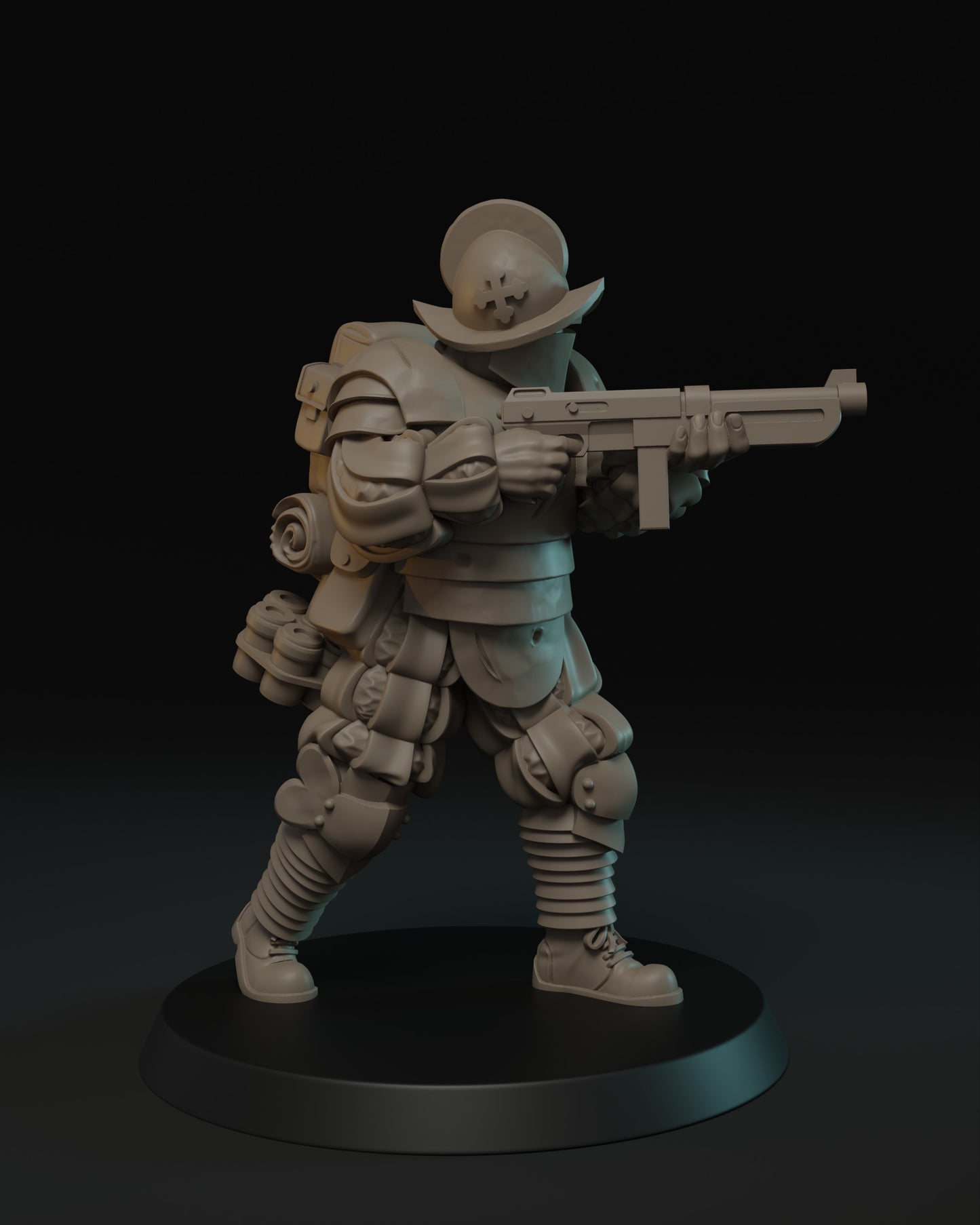 Papal Combat Engineer Miniature - JK Remo Models