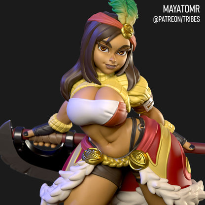 Bounty Hunter Lana Miniature - by Mayatomr