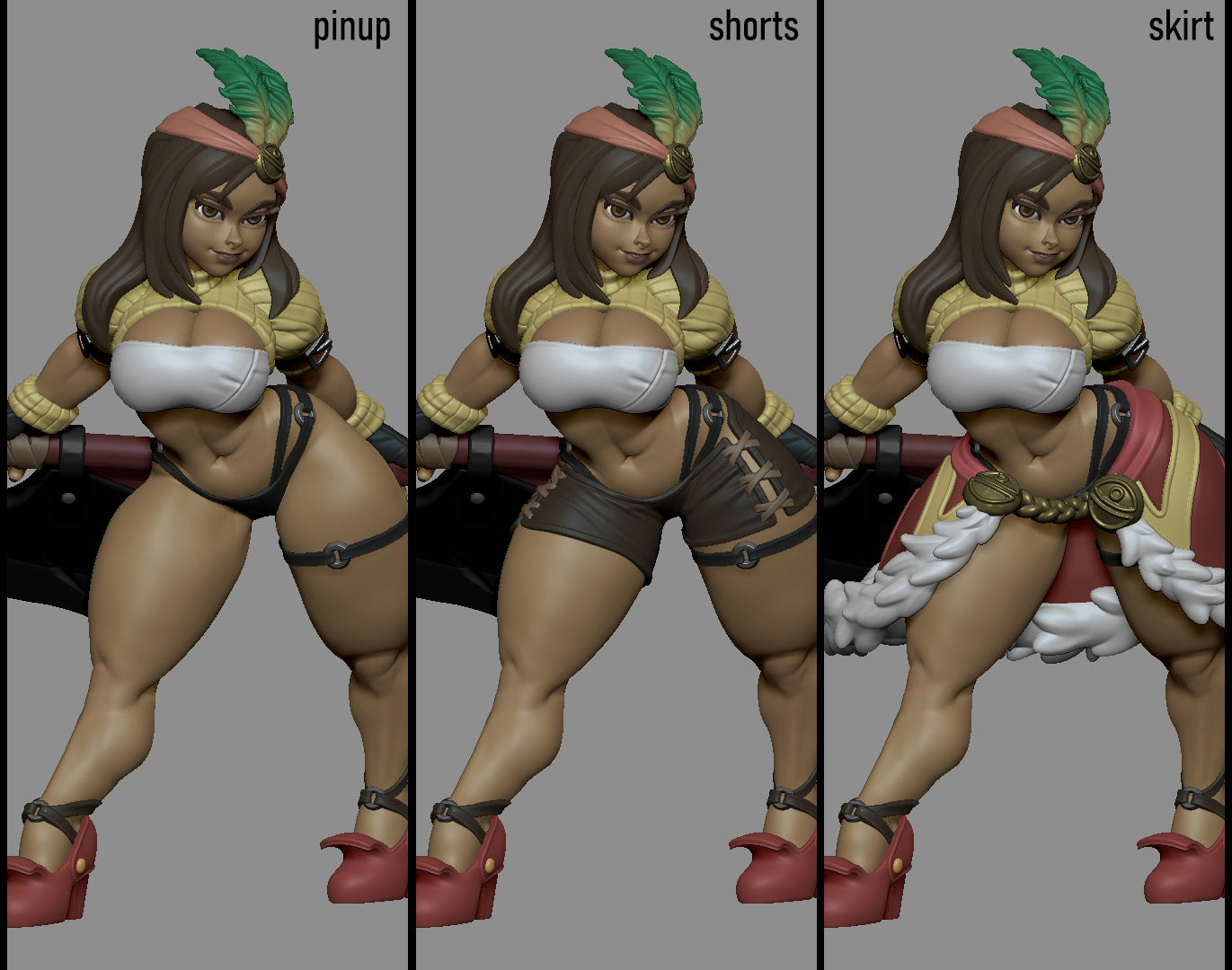 Bounty Hunter Lana Miniature - by Mayatomr