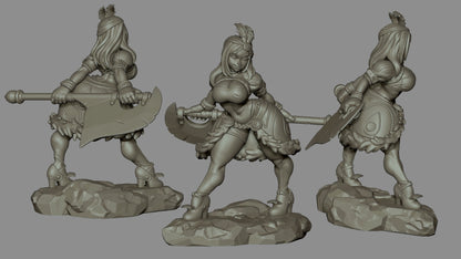 Bounty Hunter Lana Miniature - by Mayatomr