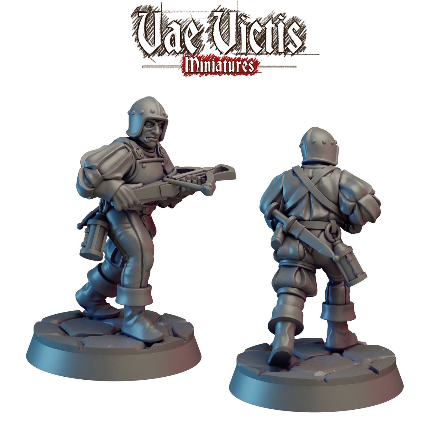 Elite Mercenary Landsknecht Miniatures Male Set - by Vae Victis Miniatures