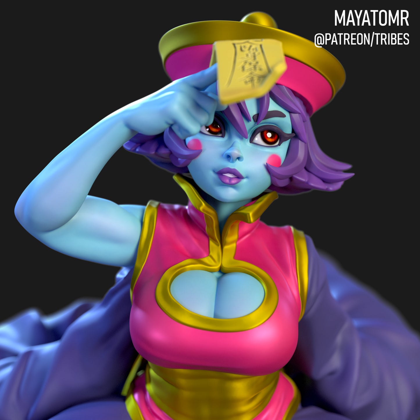MeiMei the Jiang Shi Miniature - by Mayatomr