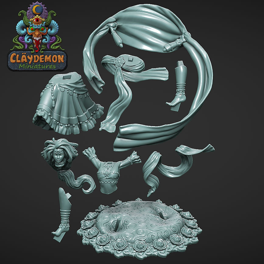 Maya the Dancer Miniature - by Claydemon Miniatures