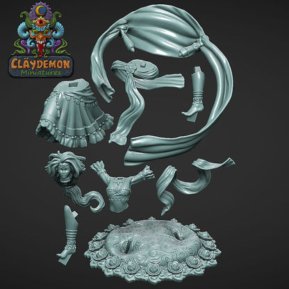 Maya the Dancer Miniature - by Claydemon Miniatures