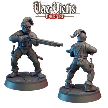 Human Mercenary Warband Miniatures SET B - by Vae Victis Miniatures