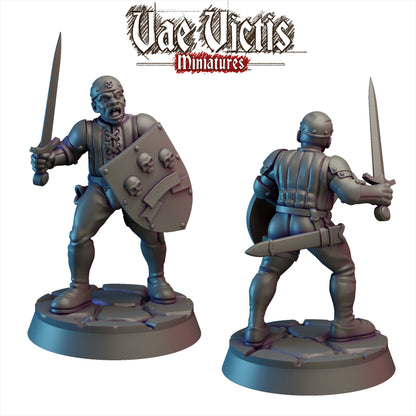 Human Mercenary Warband Miniatures SET B - by Vae Victis Miniatures