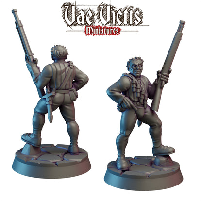 Human Mercenary Warband Miniatures SET B - by Vae Victis Miniatures