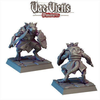 Ratfolk Miniatures SET A - by Vae Victis Miniatures