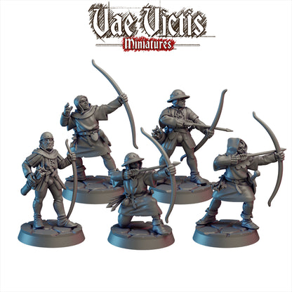 Bowmen Mercenary Miniatures - by Vae Victis Miniatures