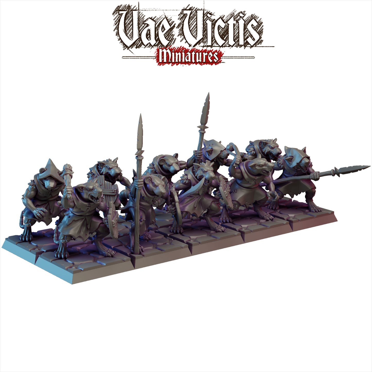 Ratfolk Miniatures SET A - by Vae Victis Miniatures
