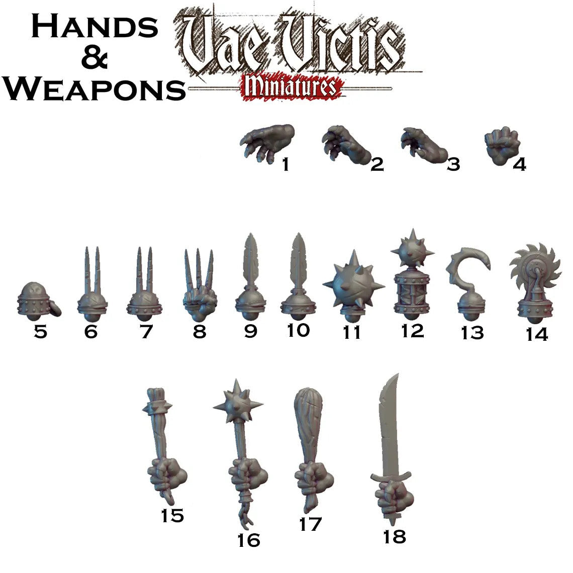 Modular Ratfolk Giant Miniatures - by Vae Victis Miniatures