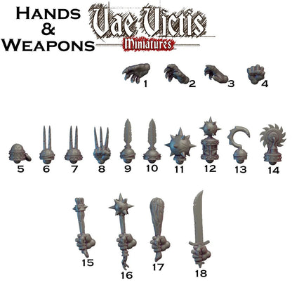 Modular Ratfolk Giant Miniatures - by Vae Victis Miniatures