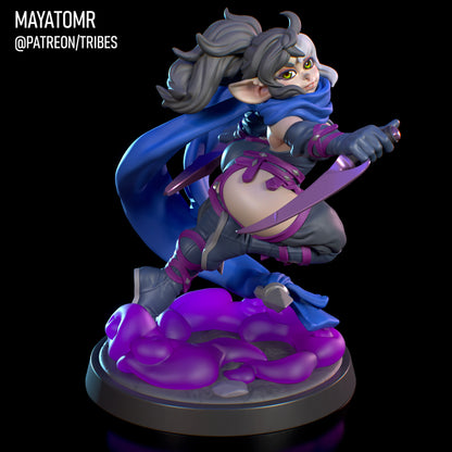Kase the Rogue Mouse Girl Miniature - by Mayatomr