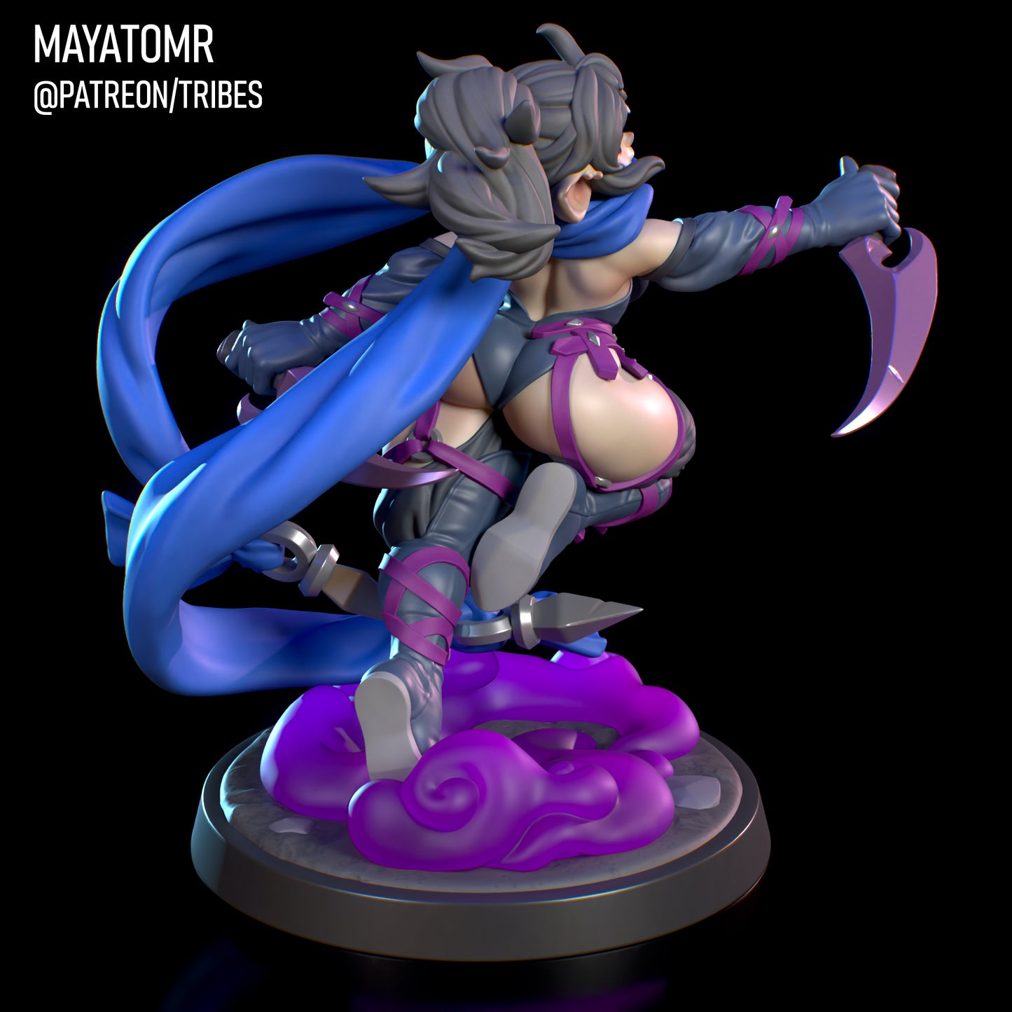 Kase the Rogue Mouse Girl Miniature - by Mayatomr