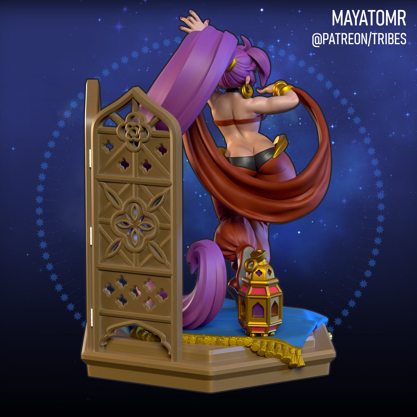 Genie Belly Dancer Shani Miniature - by Mayatomr