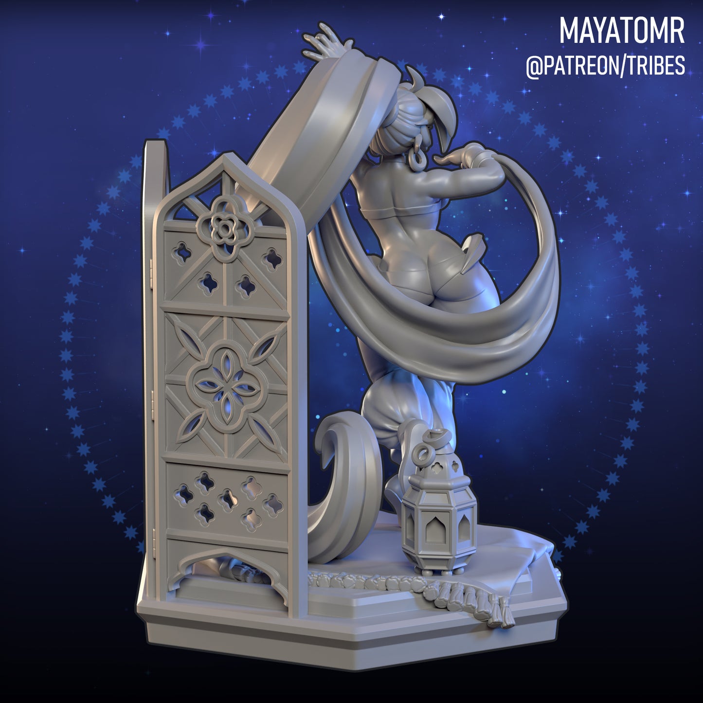 Genie Belly Dancer Shani Miniature - by Mayatomr