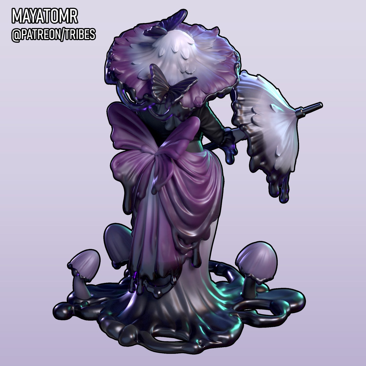 Weeping Slime Widow Miniature - by Mayatomr