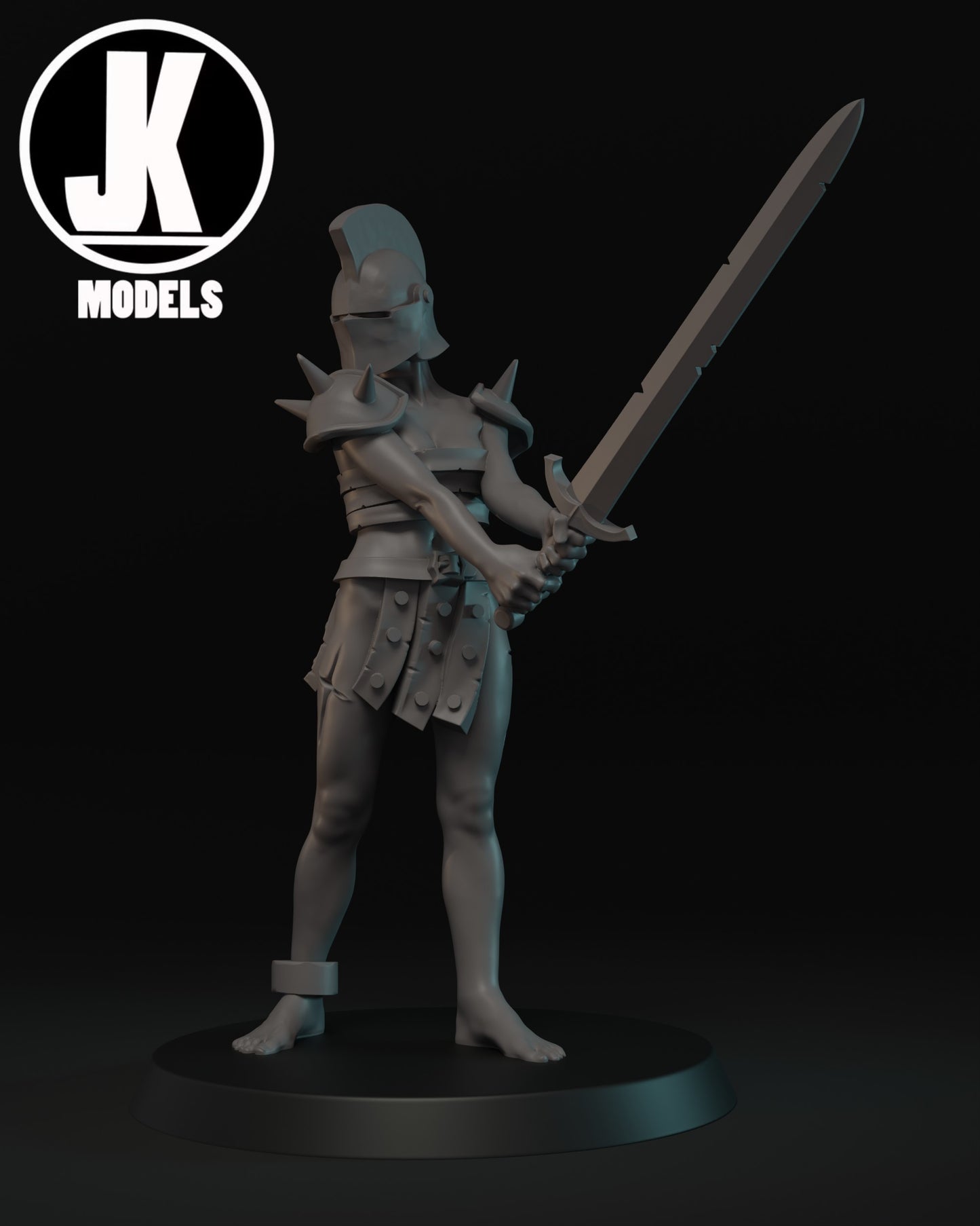 Nun Trench Walker Miniature - JK Remo Models